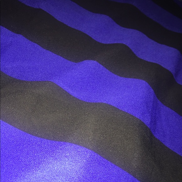 Blue and black stripped tank - Picture 2 of 3